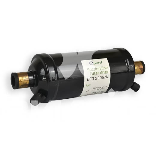 Фильтр-осушитель антикислотный на линию всасывания Becool BCD-230S7 N 7/8 под пайку